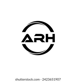 ARH Letter Logo Design, Inspiration for a Unique Identity. Modern Elegance and Creative Design. Watermark Your Success with the Striking this Logo.