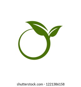 Green Leaf Logo Design Template Stock Vector (Royalty Free) 777514459