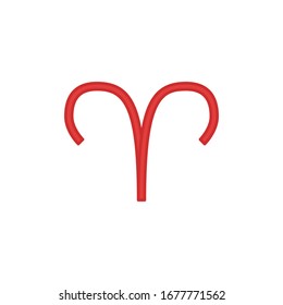 Aries Icon for Graphic Design Projects