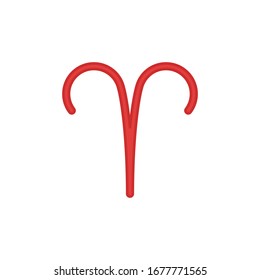 Aries Icon for Graphic Design Projects