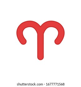Aries Icon for Graphic Design Projects