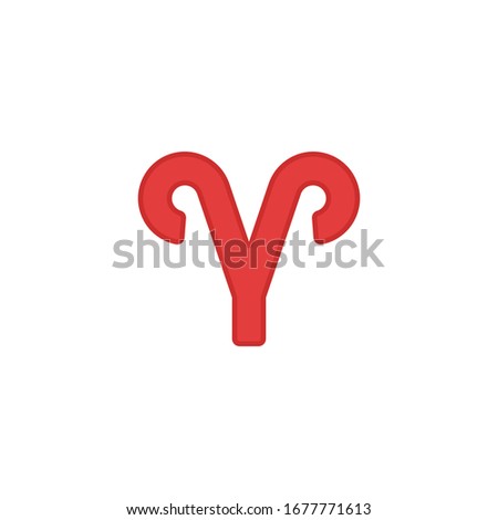 Aries Icon for Graphic Design Projects