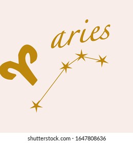 aries vector illustration, perfect to use on the web or in print