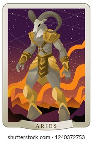 aries zodiac creature
