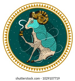 Aries. Zodiac sign