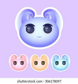 Aries zodiac sign set