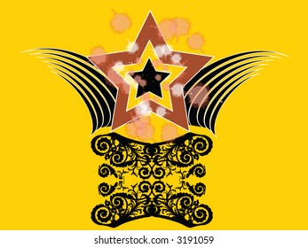 aristocratically vintage emblem