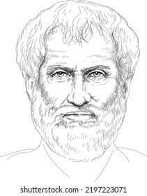 Aristotle - Greek philosopher and polymath during the Classical period in Ancient Greece