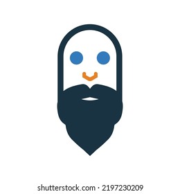 Aristotle, philosophers icon. Simple editable vector graphics.