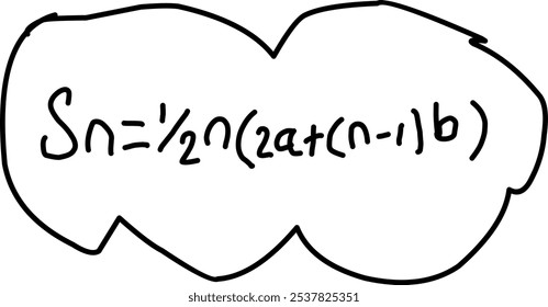 Arithmetic series formulas in mathematics. In mathematics, arithmetic sequences and series, also known as arithmetic sequences and series, are sequences that have a certain pattern