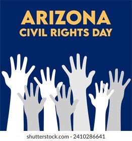 Día de los Derechos Civiles en Arizona estados unidos