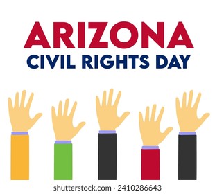 Día de los Derechos Civiles en Arizona estados unidos