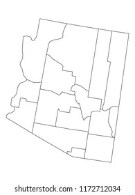 Arizona County Map