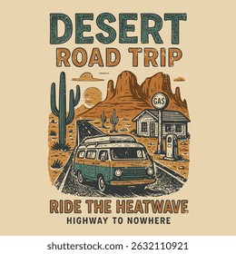 Arizona desert Graphics. t-shirt sweatshirt all apparel clothing design graphic. dessert print for fashion and clothing. fashion graphic design or poster design. natural desert hand drawing sketch.