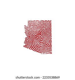 Arizona and Fingerprint Vector Design 001