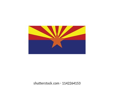 Arizona flag national symbol state sign USA