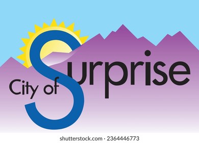 arizona flag vector eps 8