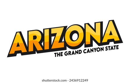 Arizona the grand canyon state