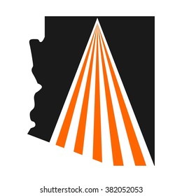 arizona and light logo vector.