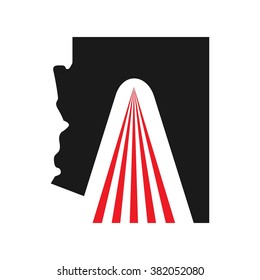 arizona and light logo vector.