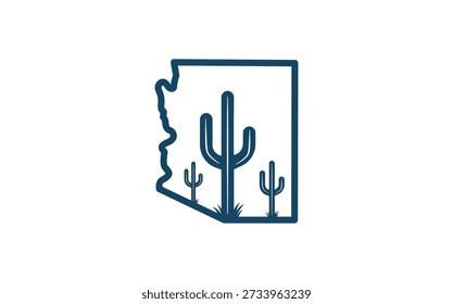 Elemento de icono de Vector de logotipo de Arizona y Plantilla para la empresa