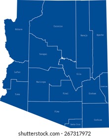 Arizona map