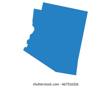 Arizona map