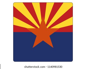 Arizona Square Flag