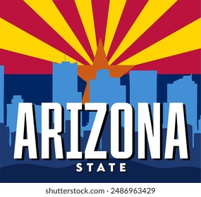 Arizona State with beautiful views of Arizona