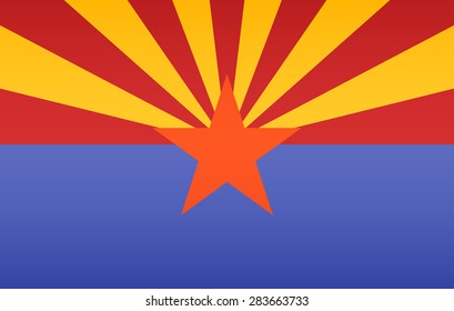 Arizona State Flag