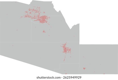 Arizona Sun Cloud Bike Lanes and Sidewalks 2022