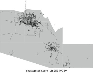 Arizona Sun Cloud Bikeways map