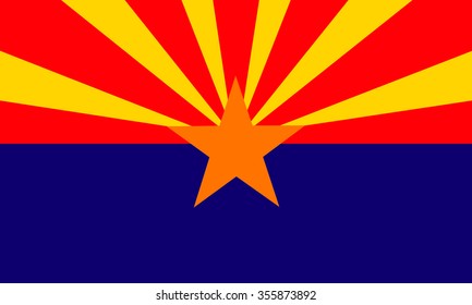 Arizona (USA) flag