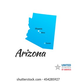 Arizona USA State Map