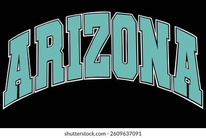 Arizona vector graphics illustration file
