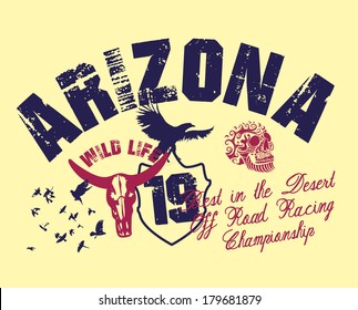 arizona wild life vector art