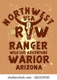 arizona wild life vector art