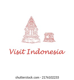 Arjuna Temple Logo for look aestethic 