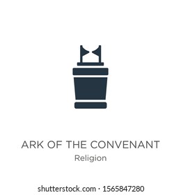 Ark of the convenant icon vector. Trendy flat ark of the convenant icon from religion collection isolated on white background. Vector illustration can be used for web and mobile graphic design, logo, 