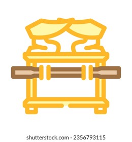 ark of the covenant color icon vector. ark of the covenant sign. isolated symbol illustration