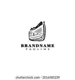 ark noah logo template icon modern vector illustration