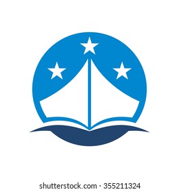 ark symbol. ship logo vector.