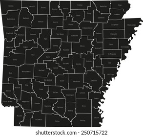 Arkansas Map