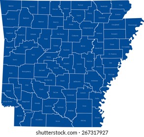 Arkansas Map