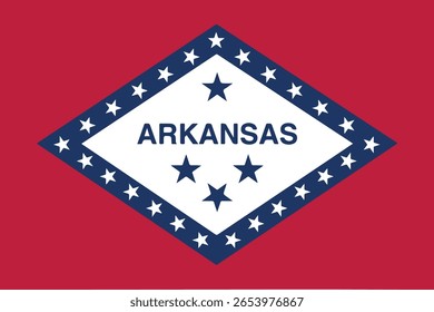 arkansas é um dos cinquenta estados dos Estados Unidos da América