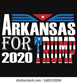 Arkansas for trump 2020 T shirt 