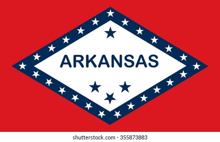 Arkansas (USA) flag