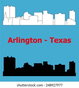 Arlington, Texas (city skyline)