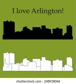 Arlington, Texas (city skyline)