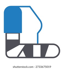  Arm Bandage Vector Icon which can easily modify or edit

